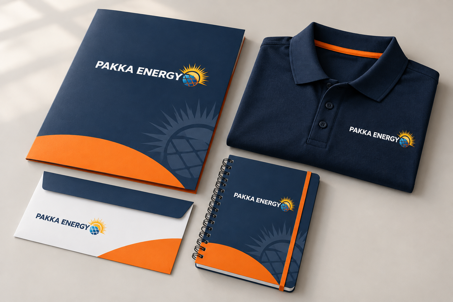 PAKKA ENERGY kurumsal ürün tasarım örneği
