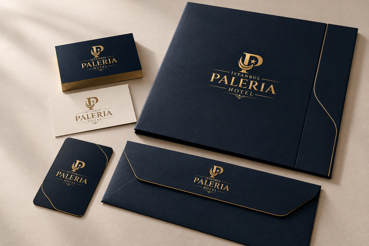 PALERİA HOTEL kurumsal ürün tasarım örneği